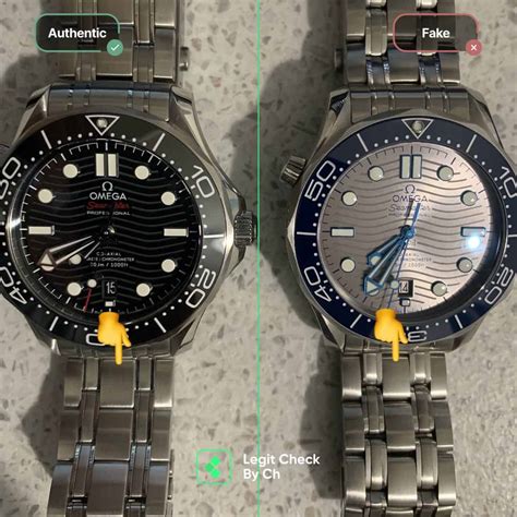 omega seamaster original vs fake|omega seamaster copy uk.